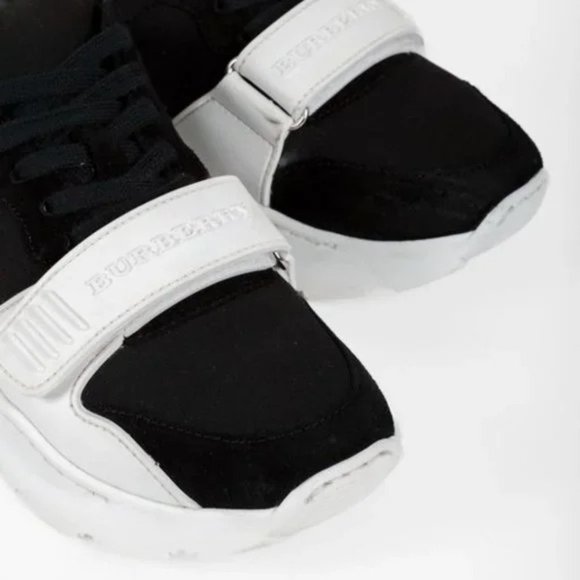 Burberry Black Regis Sneakers - Picture 6 of 11